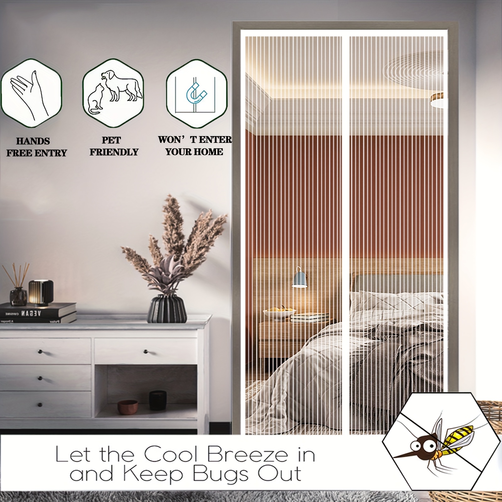 Auto-Close Magnetic Mosquito D – Privacy Screen Protector Bewertung und Preis