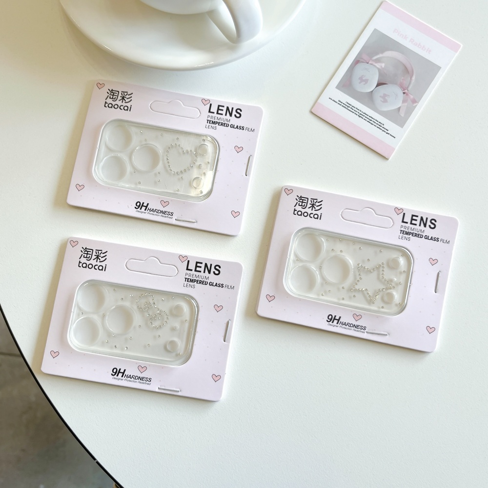 Luxuruy Diamond 3D Heart Glass – Camera Lens Protector Bewertung und Preis