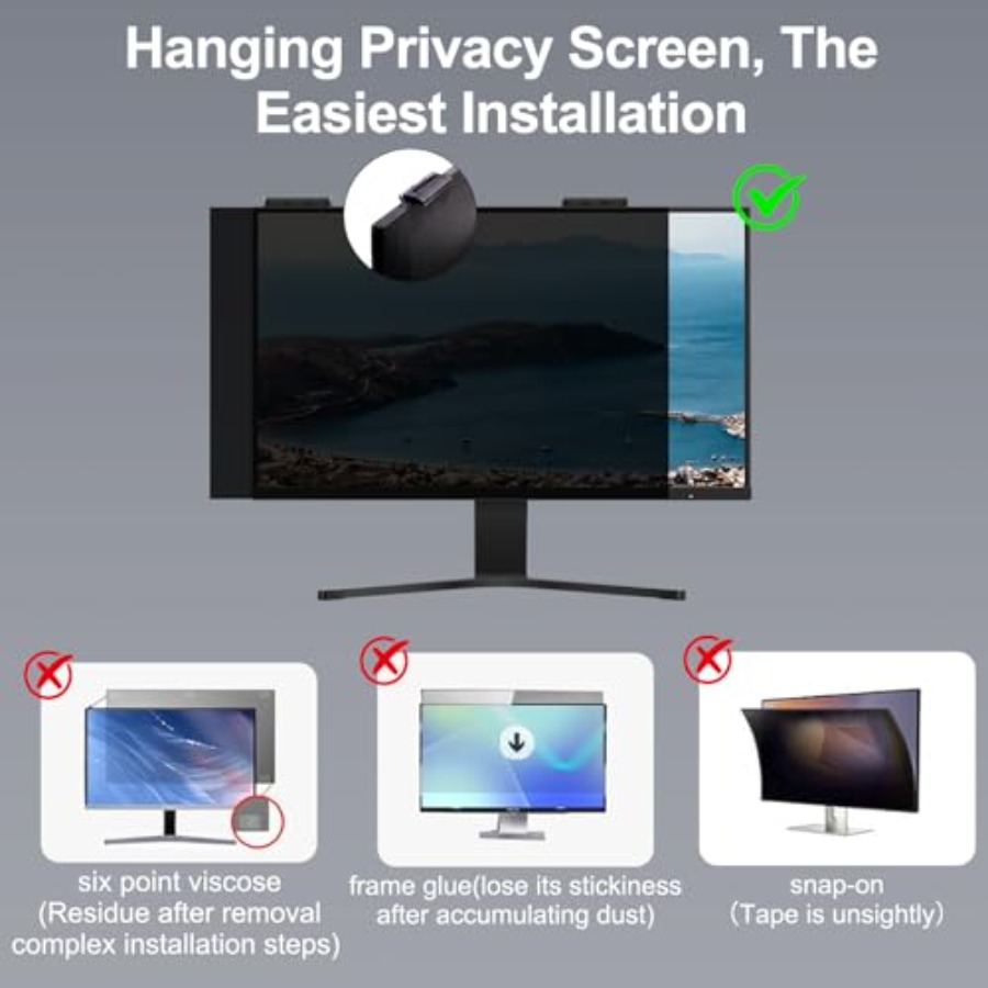 [2-Pack] 24 Inch Privacy Scree – Privacy Filter 2Pack Bewertung und Preis