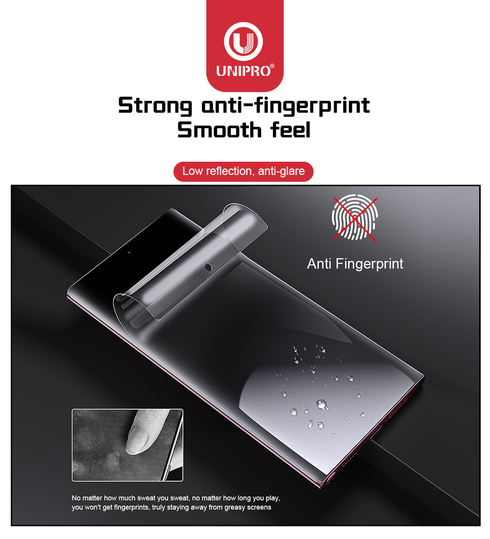 UNIPRO 50Pcs Full Coverage Ant – Flexible Tpu Film Bewertung und Preis