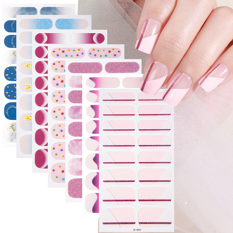 16Tips Marble Gradient Starry  – Full Cover Adhesive Bewertung und Preis