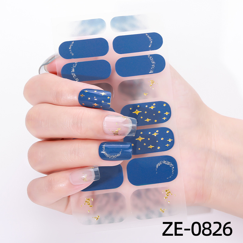 16Tips Marble Gradient Starry  – Full Cover Adhesive Bewertung und Preis