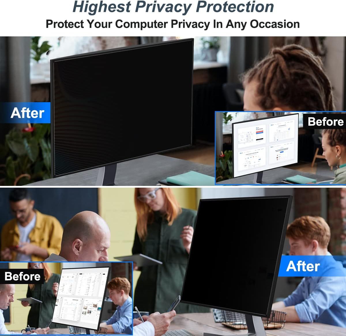 2 Pack 24 Inch Computer Privac – Privacy Filter 2Pack Bewertung und Preis