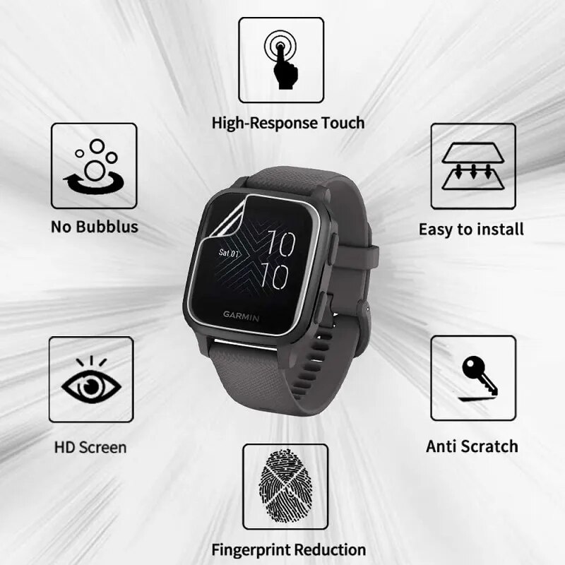 Soft Hydrogel Film For Garmin  – Hydrogel Screen Protector Bewertung und Preis
