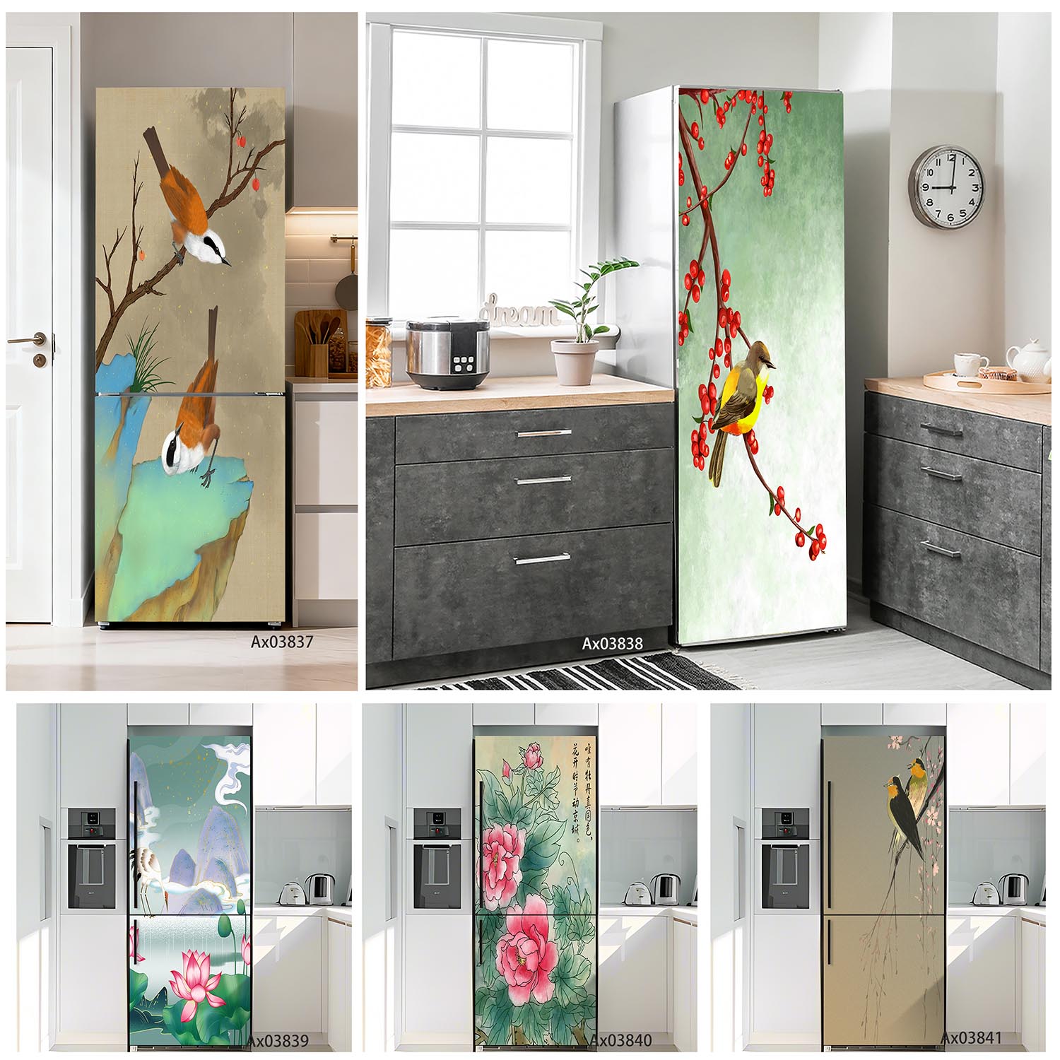 Zen Garden View Fridge Sticker – Full Cover Adhesive Bewertung und Preis