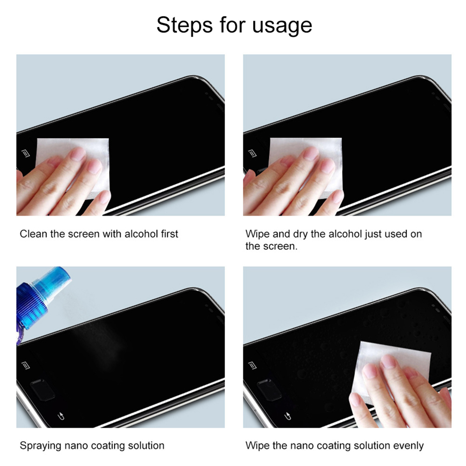 Nano  Screen Protector Fade Fi – Oleophobic Coating Spray Bewertung und Preis