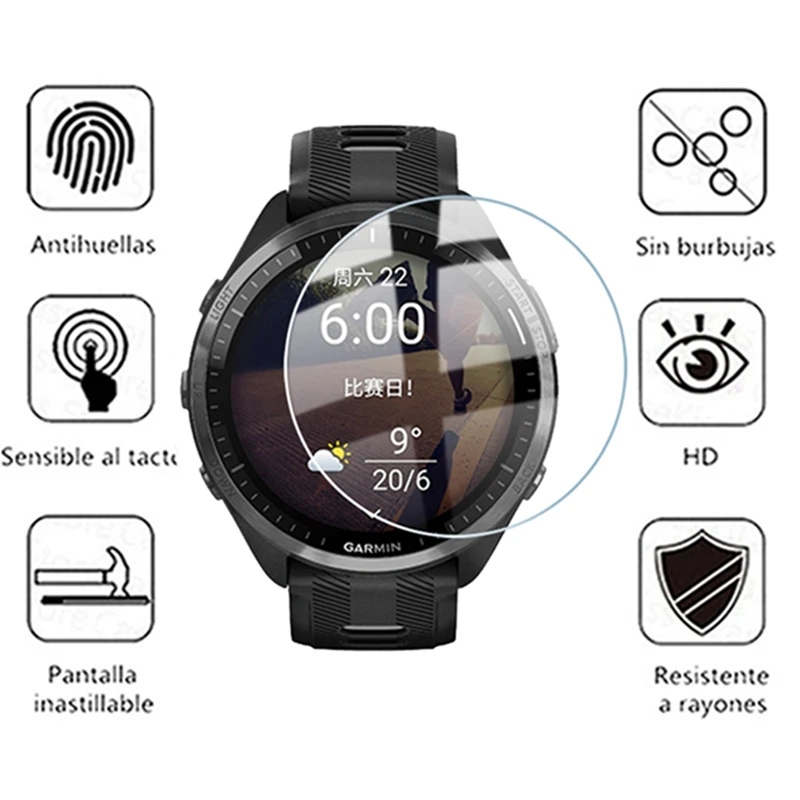 Tempered Glass For Garmin Fore – Tempered Glass Screen 9H Bewertung und Preis