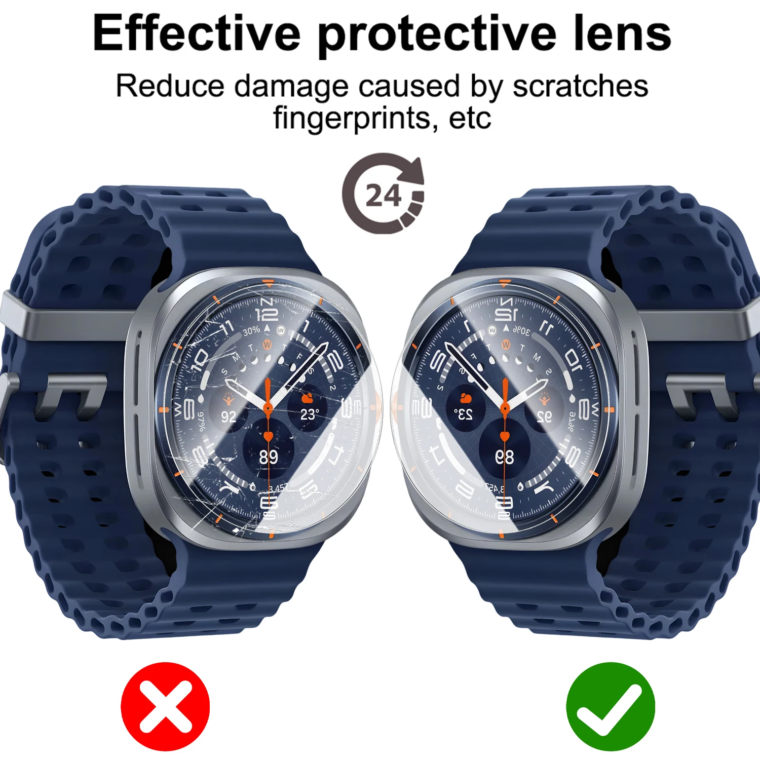 For Samsung Galaxy Watch Ultra – Glass Protector Auto Bewertung und Preis