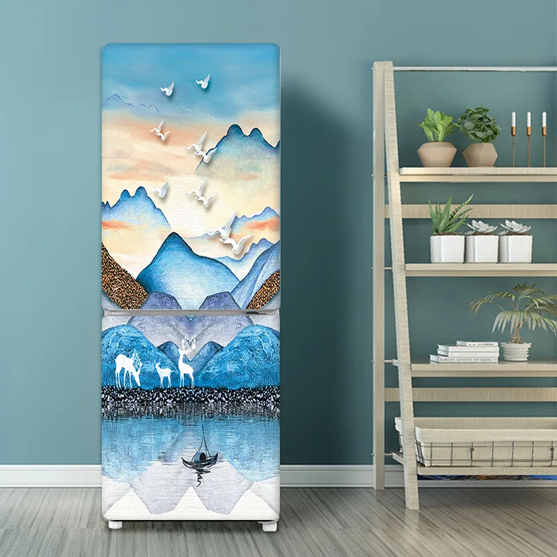 Seaside Beach Fridge Sticker F – Full Cover Adhesive Bewertung und Preis