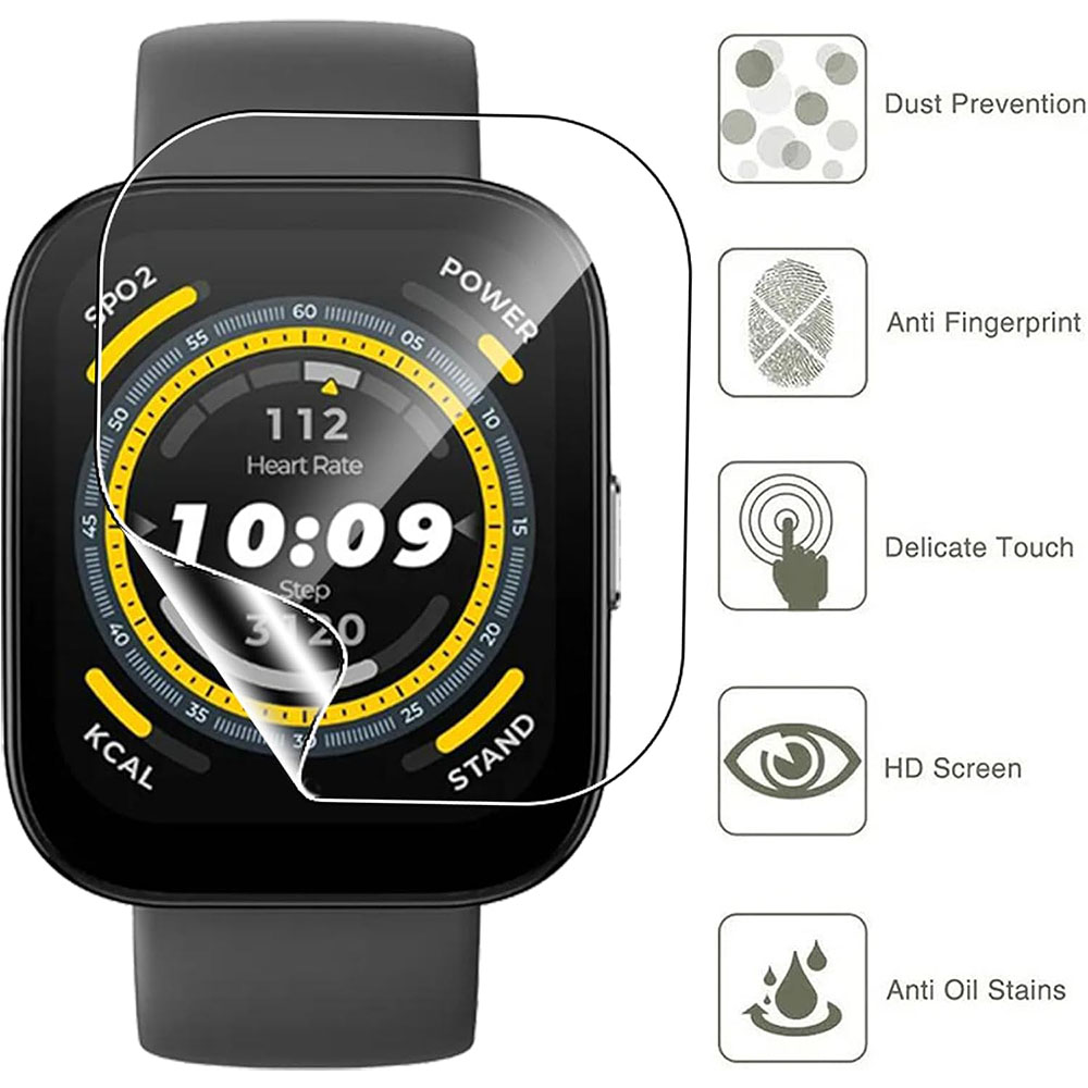 3PCS Clear HD Film Screen Prot – Smartwatch Screen Film Bewertung und Preis