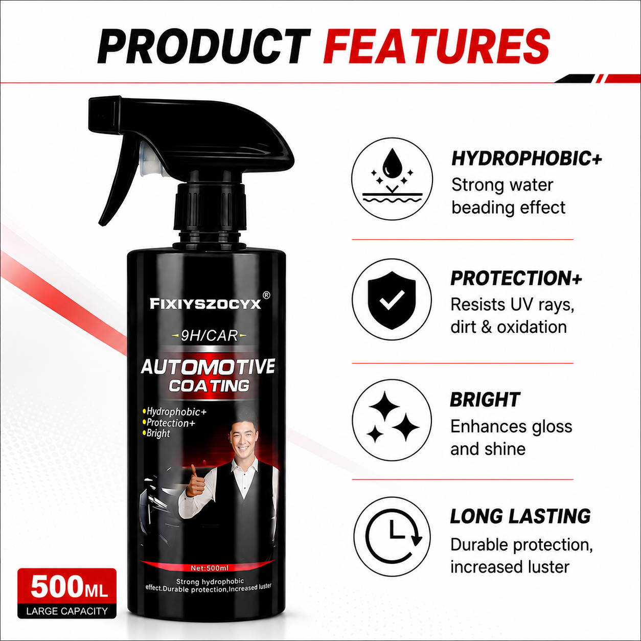 Ceramics for Cars Coating 500M – Nano Liquid Coating Bewertung und Preis