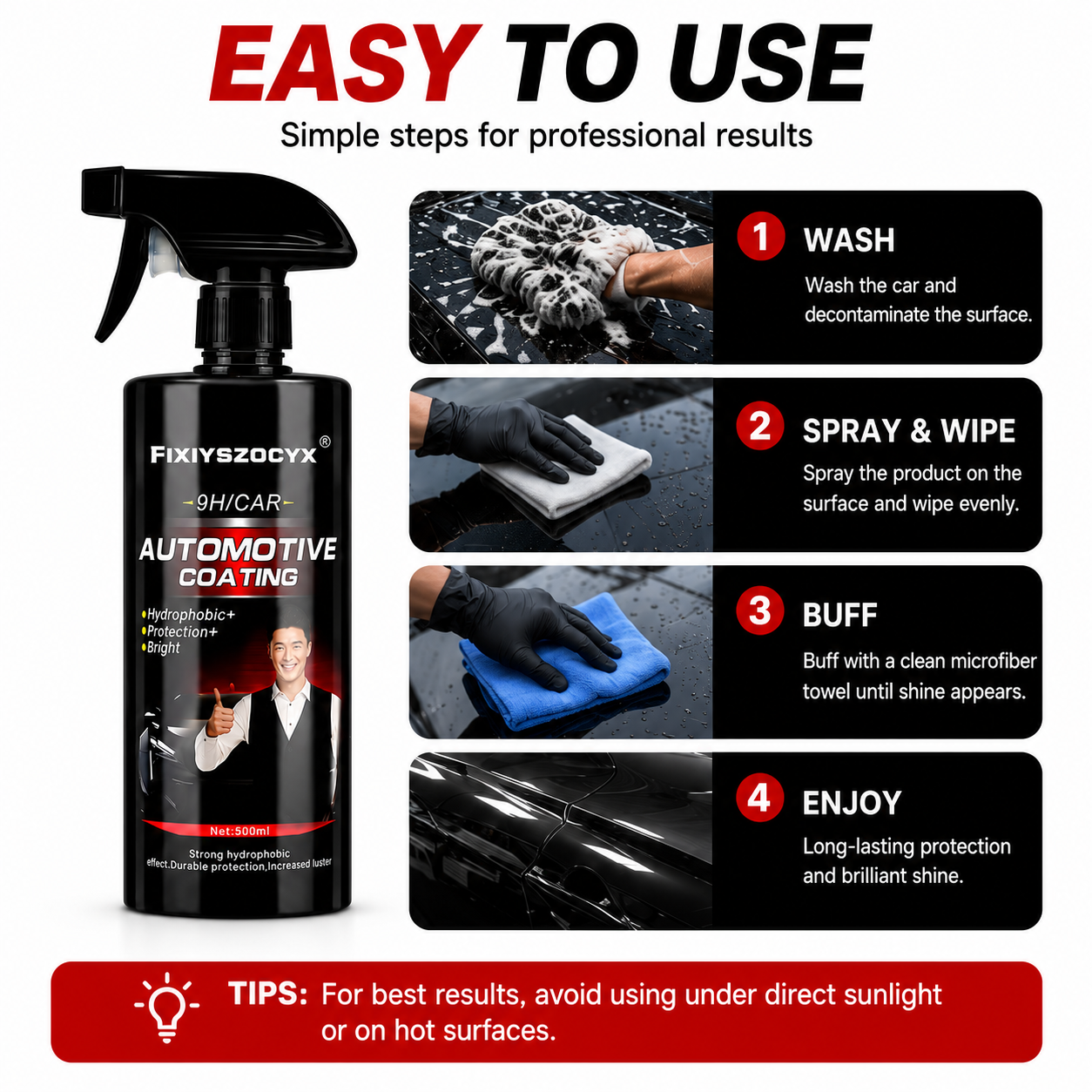 Ceramics for Cars Coating 500M – Nano Liquid Coating Bewertung und Preis
