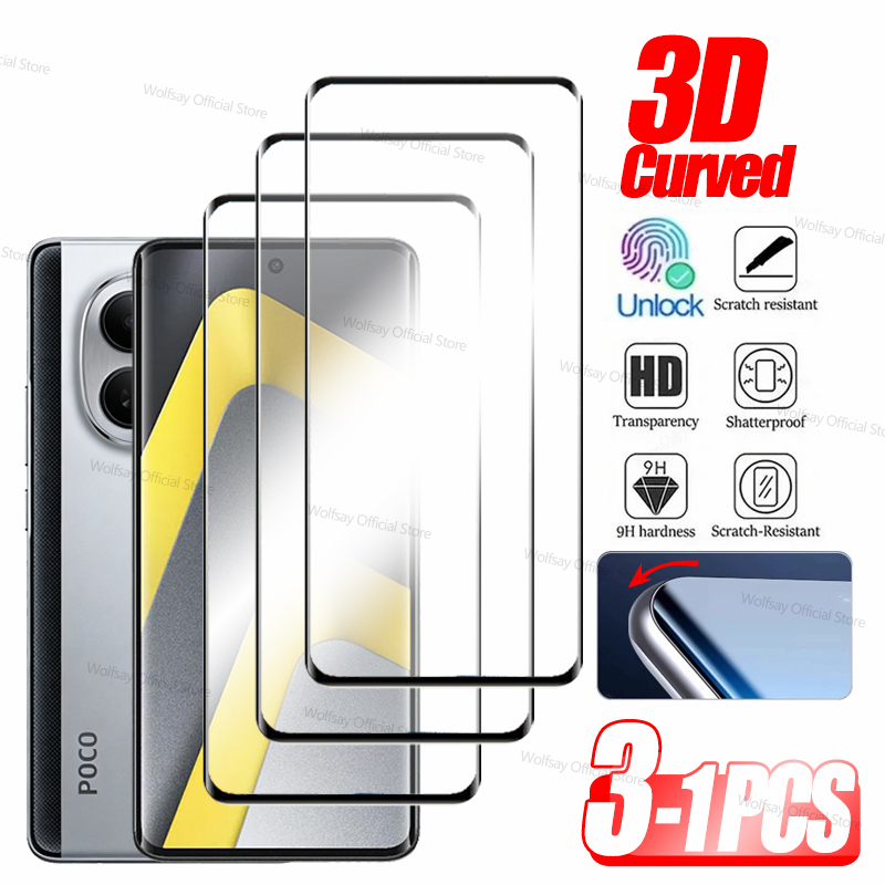 3/2/1 PCS 3D Curved Edge Glass – Curved Edge Screen Bewertung und Preis