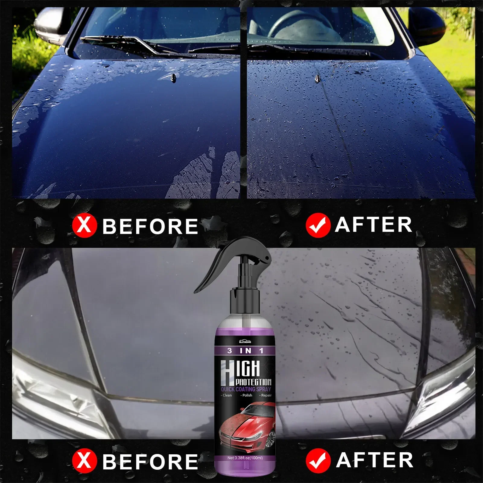 3 in 1 Car Ceramic Liquid Coat – Nano Liquid Coating Bewertung und Preis