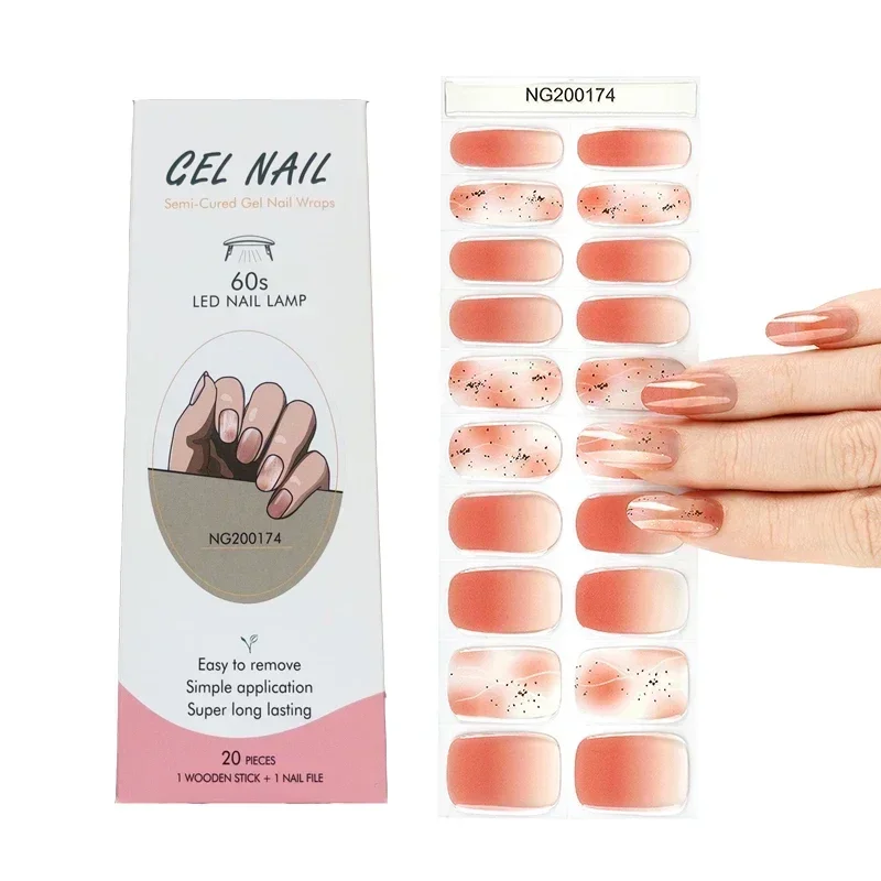 Semi-Cured Gel Nail Strips Pat – Full Cover Adhesive Bewertung und Preis