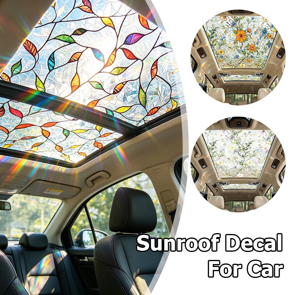 Floral Stained Glass Car Sunro – Privacy Screen Protector Bewertung und Preis