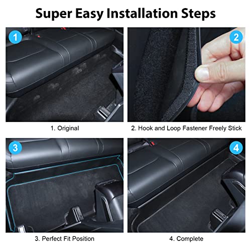 Rear Seat Underside Kick Prote – Full Cover Adhesive Bewertung und Preis