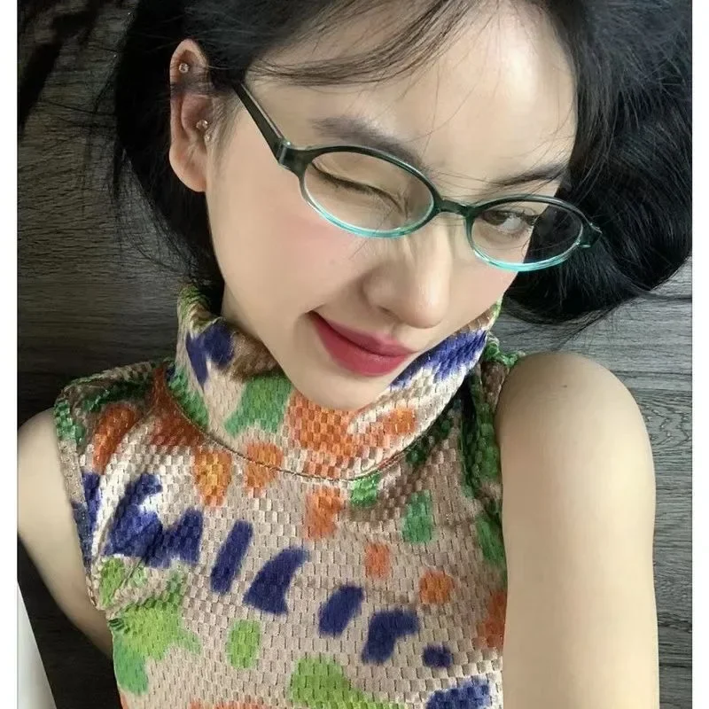 Retro Oval Glasses Women Girls – Anti Blue Light Film Bewertung und Preis
