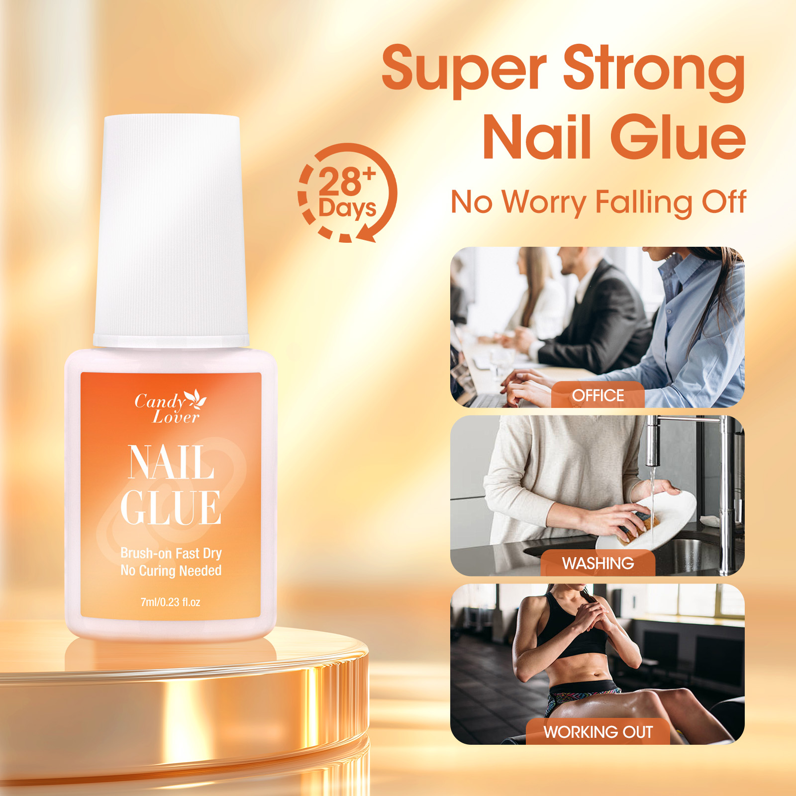 Super Strong Nail Glue Remover – Liquid Uv Glue Kit Bewertung und Preis