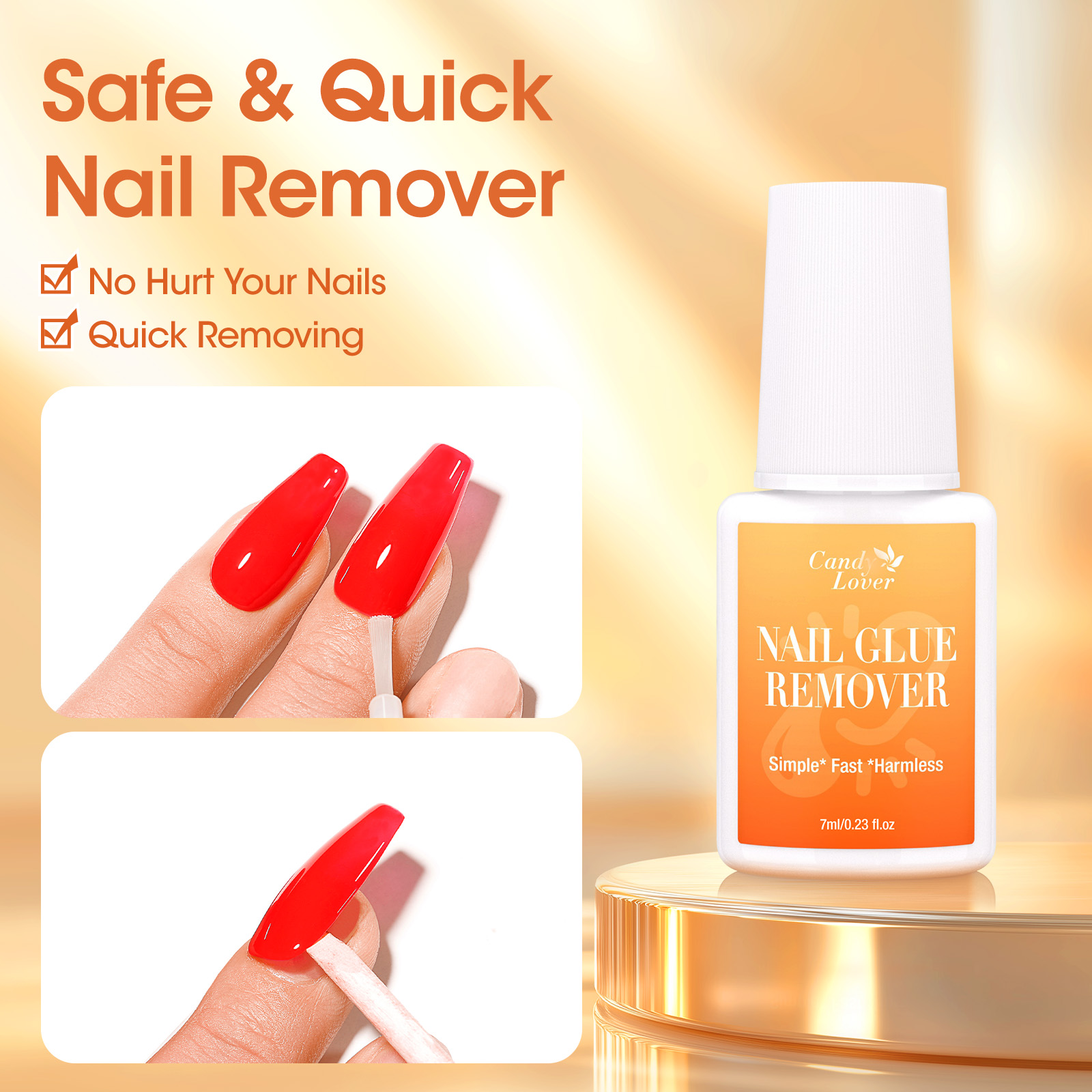 Super Strong Nail Glue Remover – Liquid Uv Glue Kit Bewertung und Preis