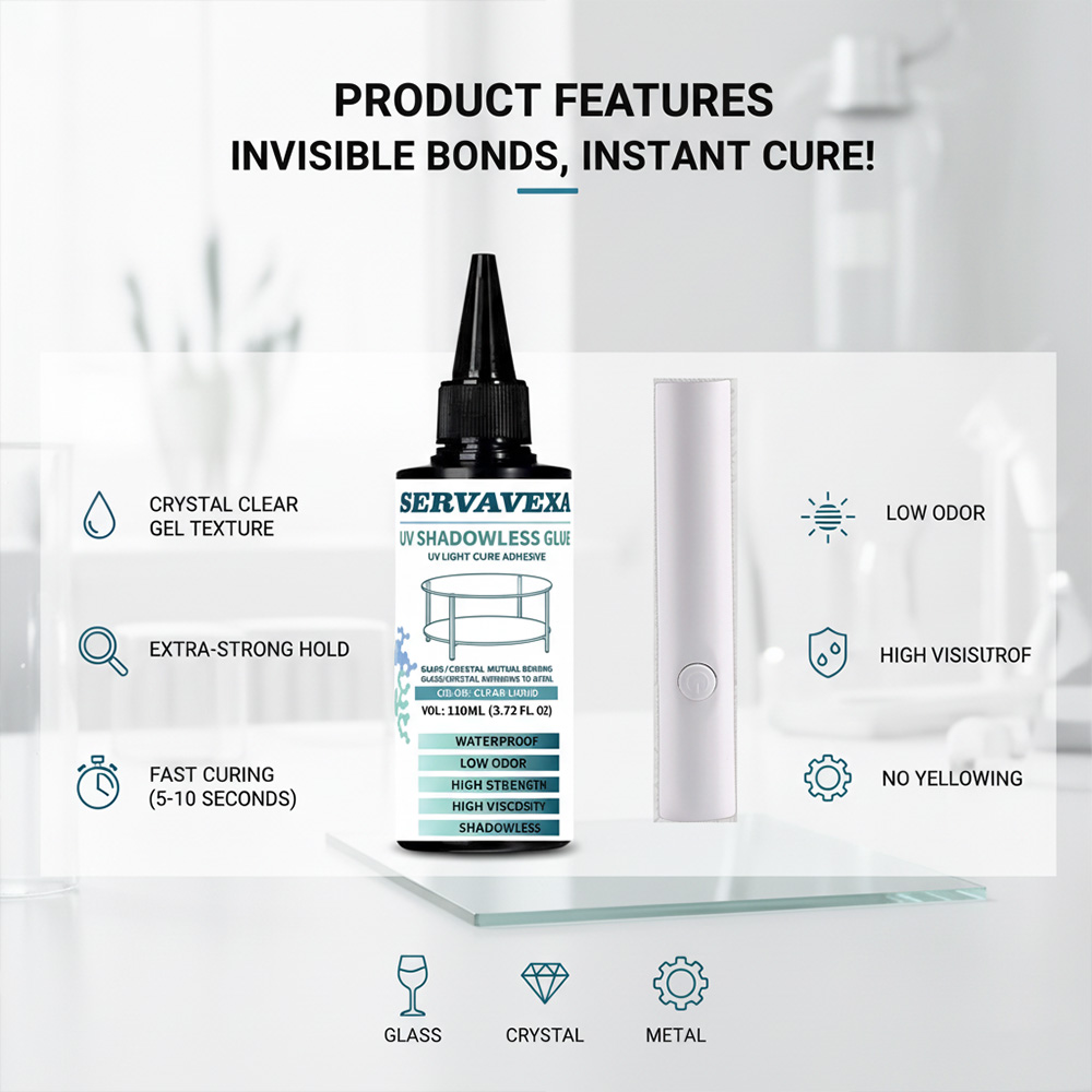 SERVAVEXA 110ml UV Light Cure  – Liquid Uv Glue Kit Bewertung und Preis
